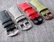 24mm Alcantara 賽車錶帶 人造纖維