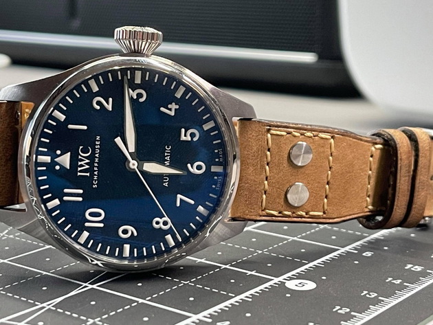 古董瑞士軍帶 IWC 大飛 Big Pilot 原廠折疊釦專用