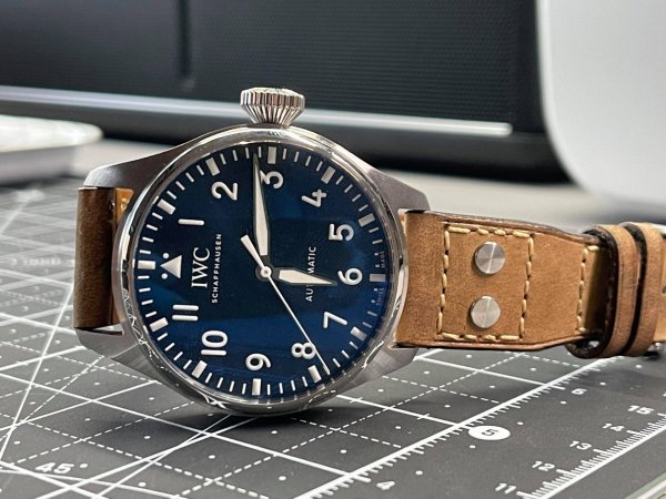 古董瑞士軍帶 IWC 大飛 Big Pilot 原廠折疊釦專用